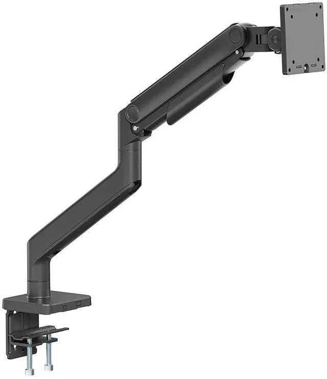 Alt view image 11 of 14 - Manhattan Heavy-Duty Aluminum Mechanical Spring Single Monitor Desk Mount Holds One 17" to 49" Monitor up to 20 kg (44 lbs.), Black