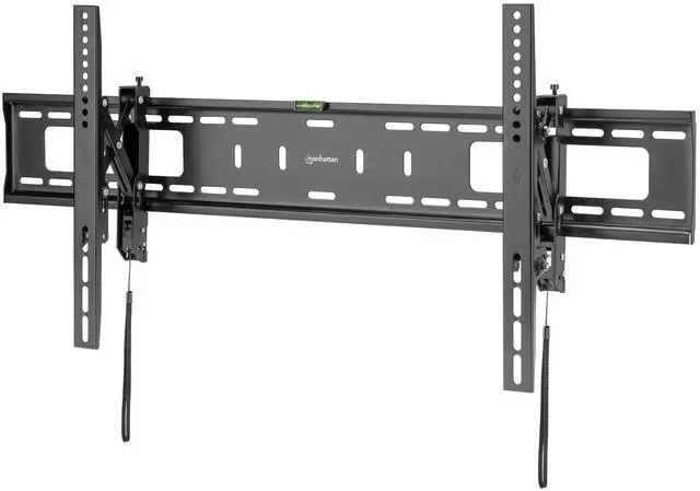 Alt view image 8 of 14 - Manhattan Anti-Theft Tilting TV Wall Mount with Extension -  Extends 75 to 136 mm (2.94 to 5.34 in.), Black