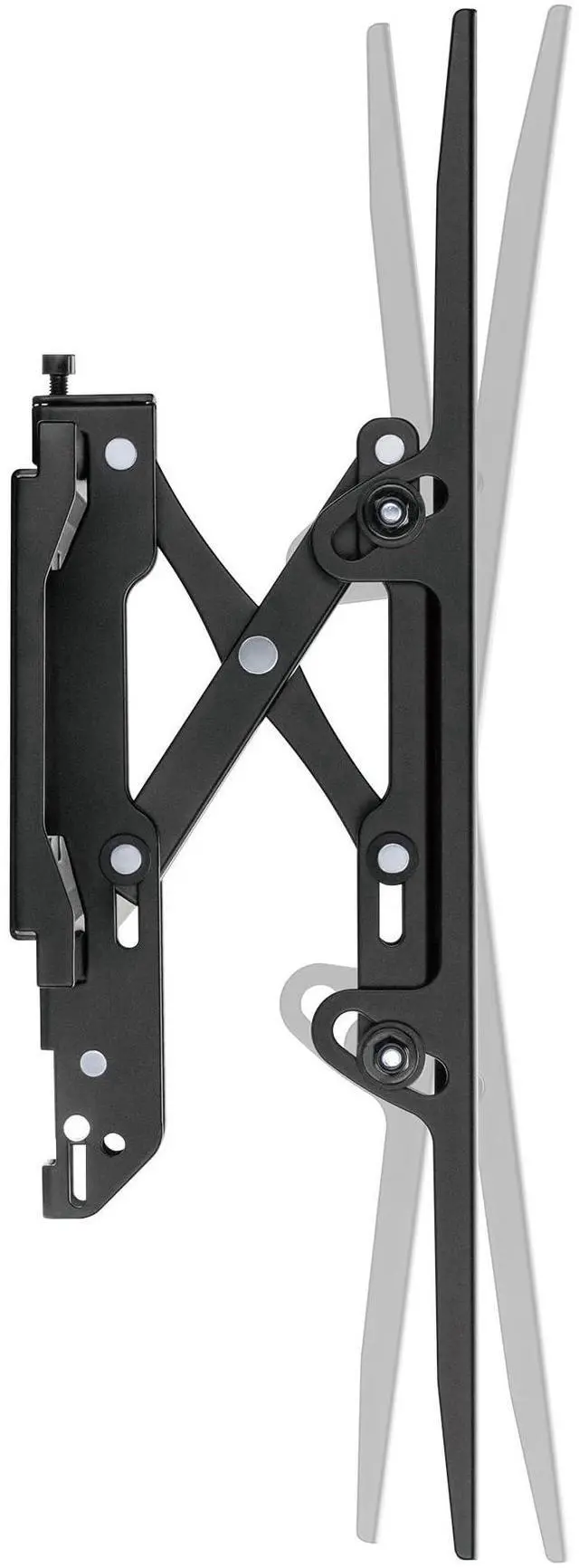 Alt view image 13 of 14 - Manhattan Anti-Theft Tilting TV Wall Mount with Extension -  Extends 75 to 136 mm (2.94 to 5.34 in.), Black