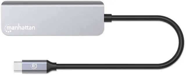 Alt view image 5 of 7 - Manhattan USB-C PD 4-in-1 Docking Station: Transform Devices with 4K HDMI, 100W Charging, and USB-A Ports for Laptops, Tablets, and Phones - 190428