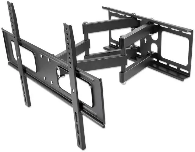 Alt view image 3 of 7 - Manhattan Outdoor Full-Motion TV Wall Mount for 37-86 Displays up to 100 lbs, Weatherproof with Tilt & Swivel, Perfect for Patios & Poolside Entertainment - 462150