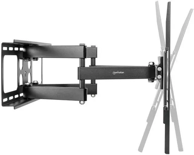 Alt view image 5 of 7 - Manhattan Outdoor Full-Motion TV Wall Mount for 37-86 Displays up to 100 lbs, Weatherproof with Tilt & Swivel, Perfect for Patios & Poolside Entertainment - 462150