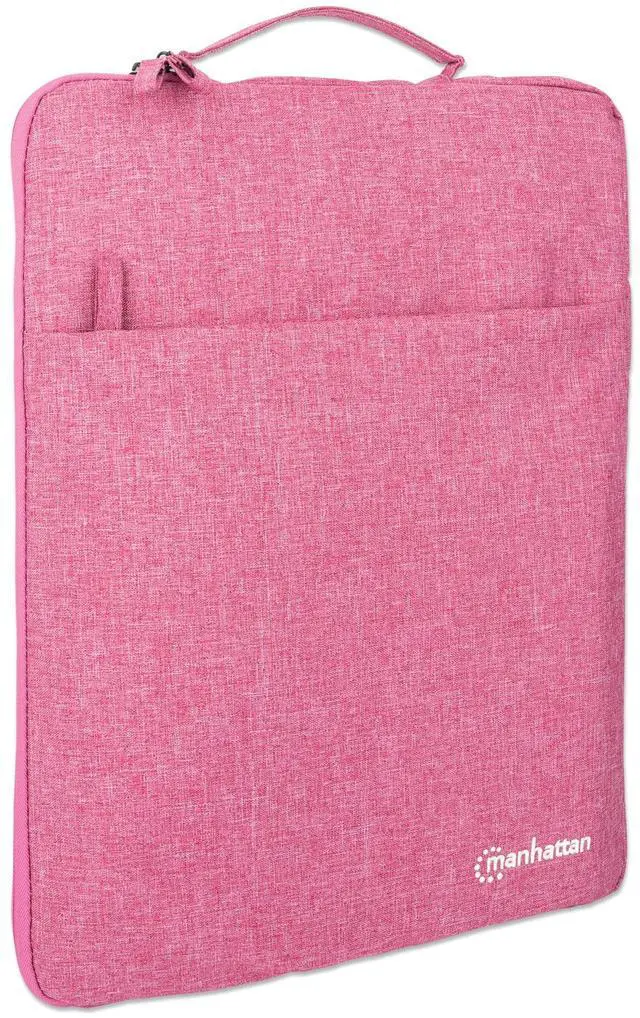 Alt view image 10 of 11 - Manhattan Seattle 15.6 Inch Laptop Sleeve - Coral