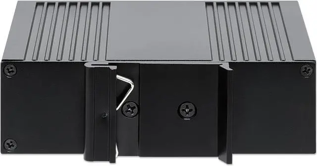 Alt view image 5 of 7 - Intellinet Industrial Gigabit PoE++ Splitter, IEEE 802.3bt (4PPoE) Compliant, up to 60 W Input, 12 V / 4.25 A DC Output, IP30-rated Metal Housing, DIN-rail Mount