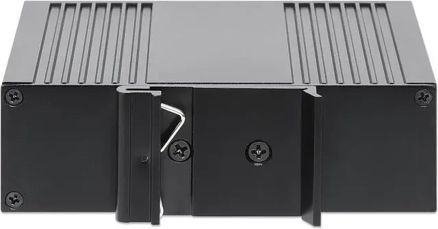 Alt view image 4 of 5 - Intellinet Industrial Gigabit PoE++ Extender, One 80 W Port, Extends PoE up to 100 m (328 ft.), IEEE 802.3bt (4PPoE) Compliant, IP30-rated Metal Housing, DIN-rail Mount