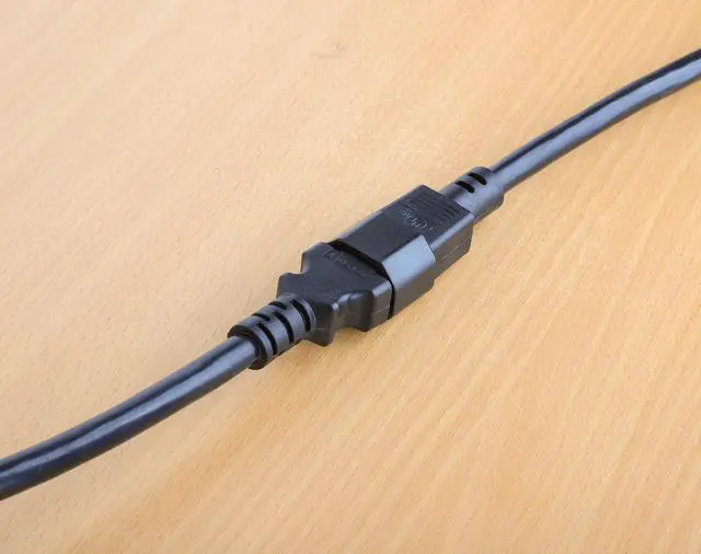 Alt view image 4 of 5 - Power Extension Cord C13 to C14, 6 ft. | 15 A, 125 V, 14 AWG, UL Listed, VW-1 Fire Rating, For PDU, Network, Computer, Monitor, Printer and More, Black