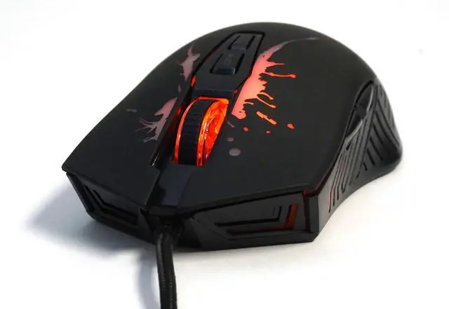 Alt view image 2 of 6 - Manhattan RGB LED Wired Optical USB Gaming Mouse - Precision 7200 DPI, Ergonomic Design, 7 Buttons, Smooth Control & Color-Changing LEDs for Gamers - 190121