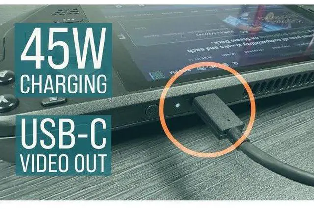 Alt view image 3 of 6 - Manhattan Steam Deck Travel Dock with 52W USB Charger - Multiport USB-C and USB-A Hub for Fast Charging and HDMI Connectivity, Supports 1080p Resolution and Overload Protection