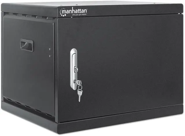Alt view image 6 of 7 - Manhattan 1040W UVC Charging Cabinet: 16 USB-C Ports, High-Power, Germ-Free, Wall-Mountable, Secure Solution for Schools & Offices - 180351