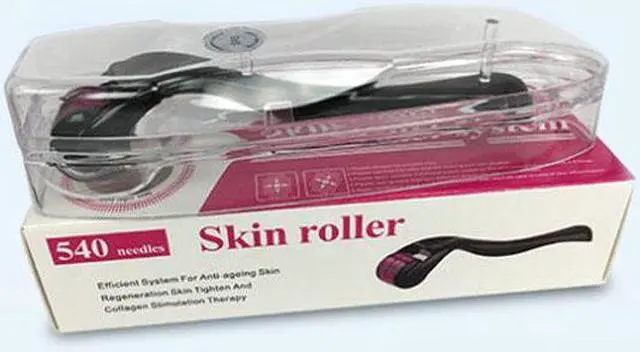 Alt view image 2 of 6 - Micro derma roller for skin 540 Micro Needle Scar Derma Roller Skin Care Dermarolle (0.2/0.3/0.5/1/1.5/2.5mm) 1.5mm
