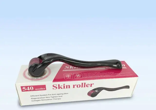Alt view image 4 of 6 - Micro derma roller for skin 540 Micro Needle Scar Derma Roller Skin Care Dermarolle (0.2/0.3/0.5/1/1.5/2.5mm) 1.5mm