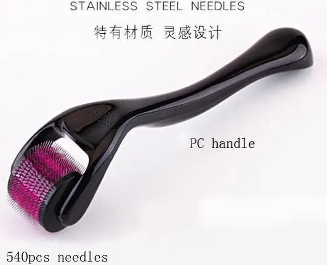 Alt view image 5 of 6 - Micro derma roller for skin 540 Micro Needle Scar Derma Roller Skin Care Dermarolle (0.2/0.3/0.5/1/1.5/2.5mm) 1.5mm
