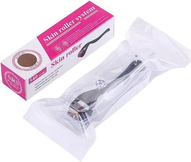 Alt view image 6 of 6 - Micro derma roller for skin 540 Micro Needle Scar Derma Roller Skin Care Dermarolle (0.2/0.3/0.5/1/1.5/2.5mm) 1.5mm