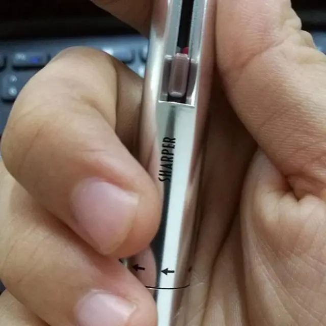 Alt view image 4 of 7 - Long-lasting Waterproof 4 in 1 Rotating Easy Brow Contouring Liquid Eyebrow Pen Beauty Eye Makeup 2# Medium