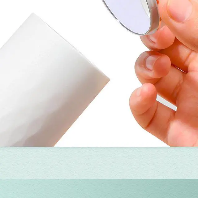 Alt view image 6 of 7 - Portable Goat Hair 6 In 1 Travel Makeup Brushes Set with Mirror and Plastic Box Beauty Cosmetic Tools Black