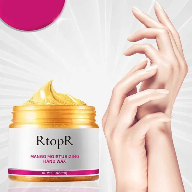 Main image of Mango Moisturizing Hand Wax Whitening Skin Repair Exfoliating Calluses Film Anti-Aging Hand Feet Skin Cream