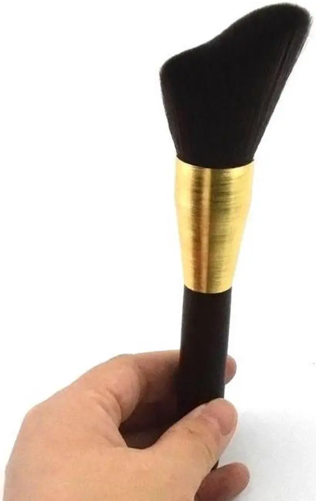 Main image of Single Professional Copper Pipe Blush Brush Multifunctional Contour Brush Beauty Makuep Tool