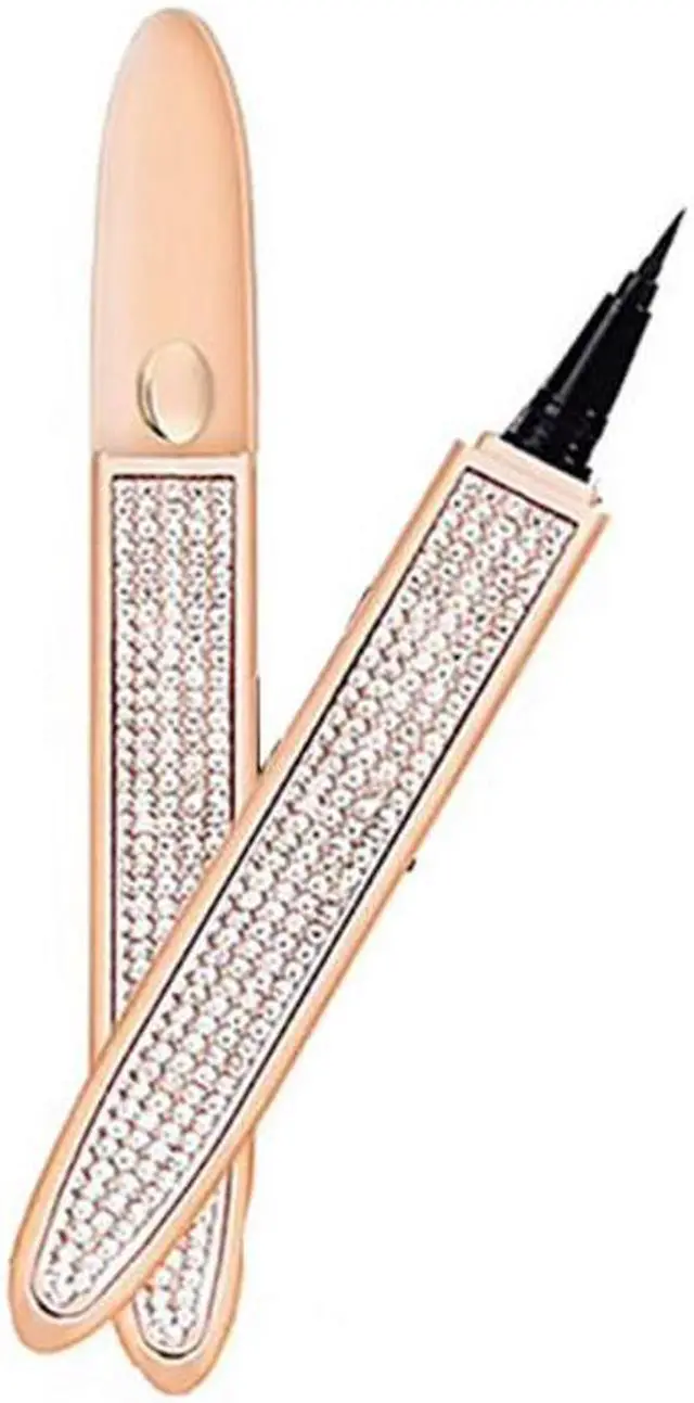 Main image of Portable Waterproof Long Lasting Star Light Rhinestone Liquid Eyeliner Pen for Beginners Beauty Eye Makeup