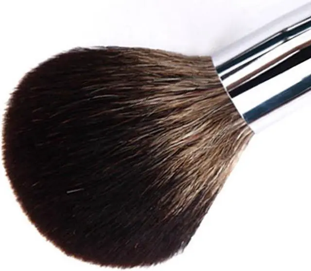 Alt view image 3 of 7 - Mahogany Handle Raccoon Hair Professional Single Natural Multifunctional Blush Blender Powder Makeup Brush Beauty Makeup Tool