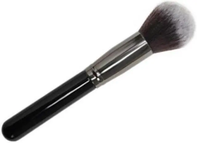 Alt view image 3 of 5 - Professional Single Round Head Powder Brush Copper Ferrule Cosmetic Brush Beauty Makeup Tool