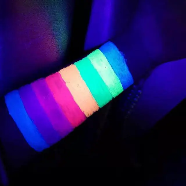 Alt view image 3 of 7 - 8 In 1 Easy to Wear Waterproof Long Lasting Fast Dry Liquid UV Neon Eyeliner Set Beauty Eye Makeup