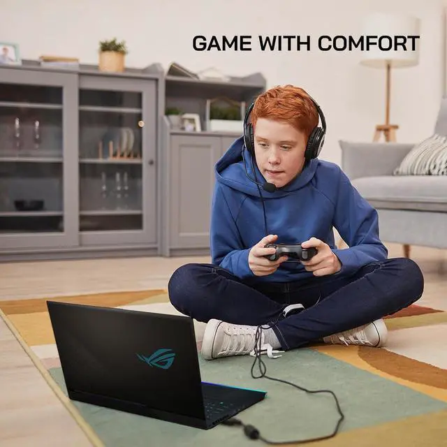 Alt view image 6 of 7 - Asus ROG Strix Scar 15 Gaming Laptop, 15.6" 300Hz IPS-Type FHD Display, AMD Ryzen 9 5900HX, 32GB RAM, 1TB PCIe SSD, Backlit Keyboard, GeForce RTX 3080, WiFi 6, Win 11, Gray, 32GB USB Card