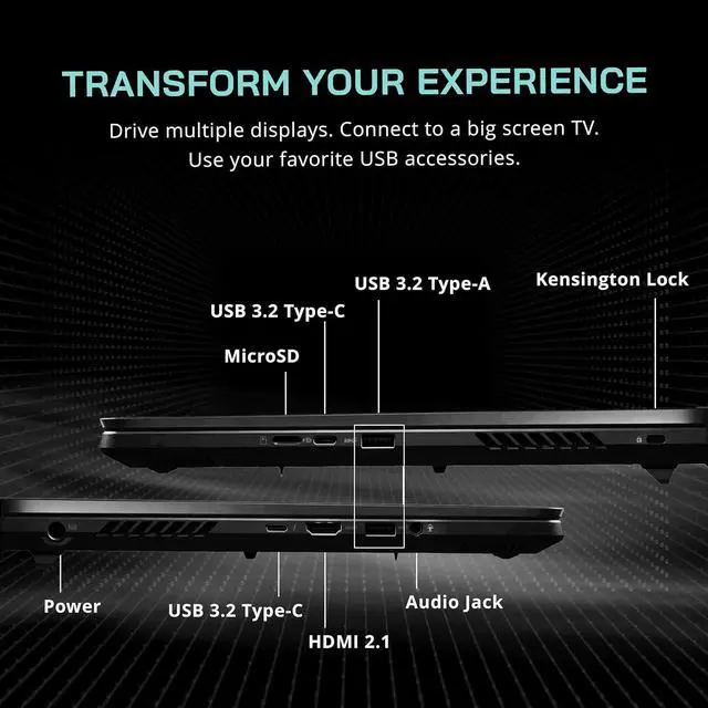 Alt view image 7 of 7 - ASUS ROG Zephyrus Gaming Laptop, 16" FHD+ 165Hz Display, Intel Core i7-12700H, 16GB DDR5 RAM, 1TB PCIe SSD, RGB Backlit Keyboard, NVIDIA GeForce RTX 3060, Win 11 Pro, WiFi 6, Black, 32GB USB Card