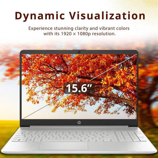 Alt view image 3 of 7 - HP 15.6" FHD Touchscreen Laptop, Intel Core i7 1255U Processor, 64GB RAM, 2TB PCIe SSD, Intel Iris Xe Graphics, Number Pad, Wi-Fi 5, HD Camera, Windows 11, Silver, 32GB Hotface USB Card