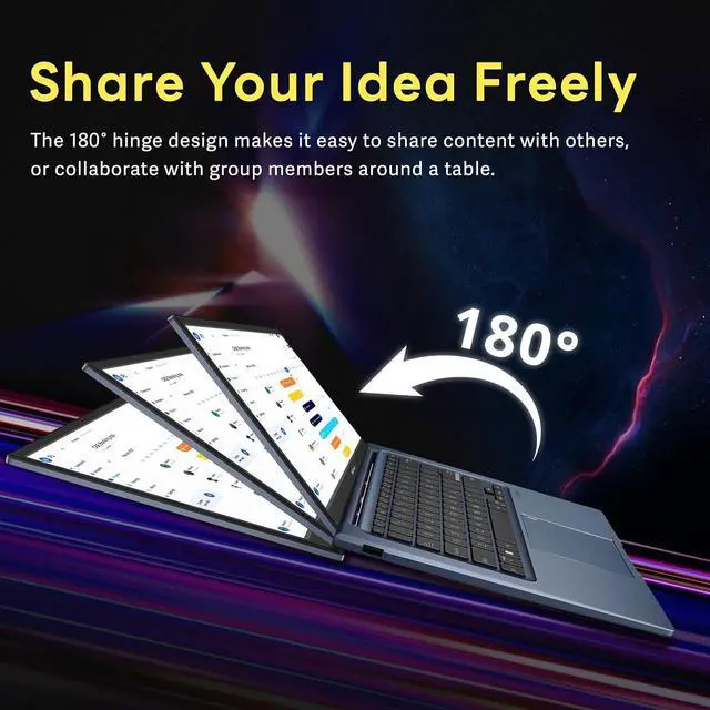 Alt view image 6 of 7 - ASUS Vivobook 14" FHD Anti-glare Laptop, Intel i3-1215U, 24GB RAM, 1.16TB Storage(1TB SSD+160GB Docking Station Set), Intel Iris Xe Graphics, HD Camera, WiFi 6E, Bluetooth, Win 11, Quiet Blue