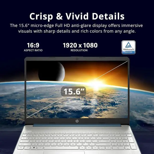Alt view image 4 of 7 - HP 15.6" Anti-Glare FHD Business Laptop, Intel i5-1235U, 32GB RAM, 2.28TB Storage(2TB SSD+288GB Docking Station Set), Intel Iris Xe Graphics, Number Pad, HD Camera, Win 11 Pro, Spruce Blue