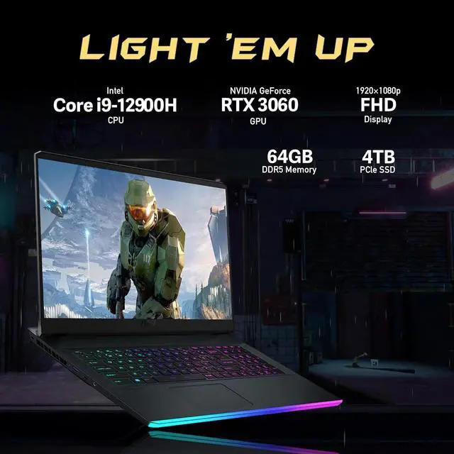 Alt view image 3 of 7 - MSI Raider GE76 17.3" 144Hz FHD Gaming Laptop, Intel i9-12900H, 64GB DDR5, 4TB SSD, NVIDIA GeForce RTX 3060, Backlit Keyboard, FHD Webcam, Wi-Fi 6, Win 11 Home, Grey, 256GB Docking Station Set