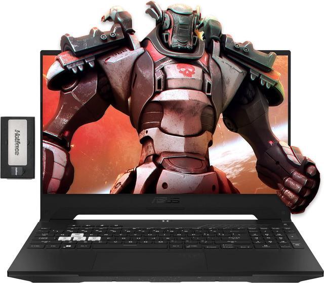 Main image of ASUS TUF F15 15.6" WQHD 144Hz Gaming Laptop, Intel i7-12650H, NVIDIA GeForce RTX 3050 Graphics, 16GB DDR5, 512GB SSD, Backlit Keyboard, Wi-Fi 6, Win 11, Black, 256GB Docking Station Set