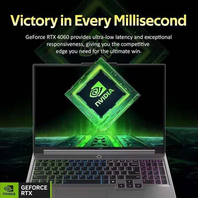 Alt view image 5 of 7 - Lenovo Legion 5 16" WQXGA 165Hz Gaming Laptop, Intel i9-14900HX, 32GB DDR5, 1TB SSD, GeForce RTX 4060, 4-Zone RGB Backlit Keyboard, Wi-Fi 6E, Webcam, Win 11 Pro, Gray, 256GB Docking Station Set