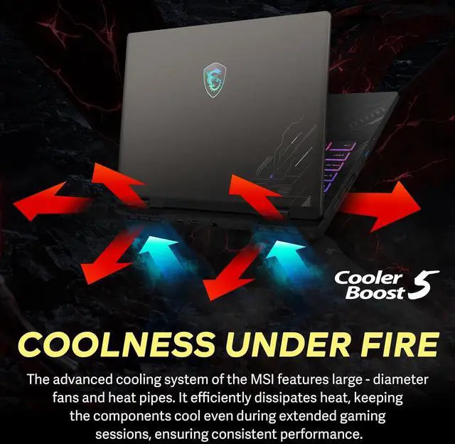 Alt view image 6 of 7 - MSI Crosshair 16" 144Hz FHD+ Gaming Laptop, Intel i7-14650HX, 32GB DDR5, 2TB SSD, NVIDIA GeForce RTX 4070, 24-Zone RGB Backlit Keyboard, Wi-Fi 6E, Win 11 Pro, Gray, 256GB Docking Station Set