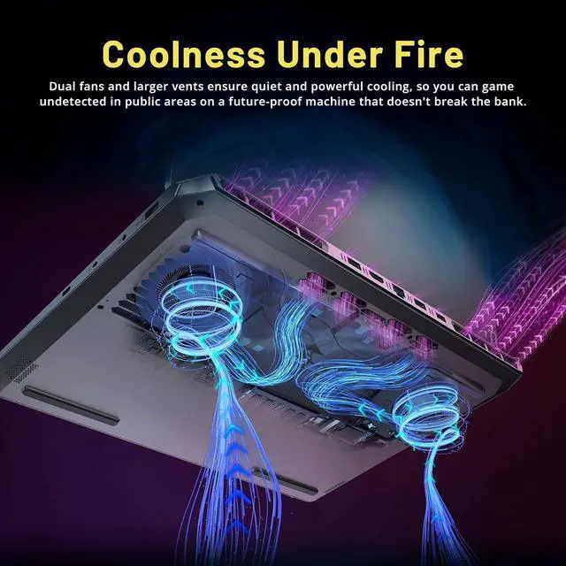 Alt view image 6 of 7 - Lenovo LOQ 15.6'' 144Hz FHD Gaming Laptop, AMD Ryzen 7 8845HS 16GB RAM, 1TB SSD, NVIDIA GeForce RTX 4060, Backlit Keyboard,  Windows 11 Pro, Luna Grey, 1TB Docking Station Set