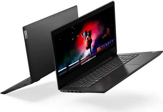 Alt view image 3 of 6 - Lenovo Ideapad 3 14" HD Laptop, Intel Pentium Gold 6405U Processor, 8GB RAM, 256GB PCIe SSD, Intel UHD Graphics, Speakers, Webcam, WiFi, Bluetooth, Win 10 S, Black, with Hotface 32GB USB Card