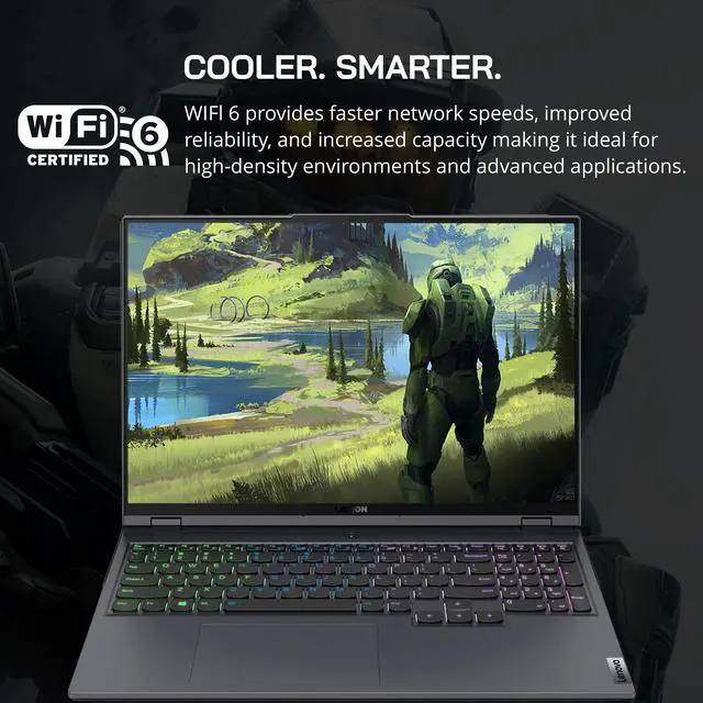 Alt view image 5 of 7 - Lenovo Legion 5 Pro 16" QHD 165Hz Gaming Laptop, AMD Ryzen 7 5800H, 16GB RAM, 512GB PCIe SSD, NVIDIA GeForce RTX 3070, Backlit Keyboard, 720P Webcam, Grey, Win 11 Pro, 128GB Hotface Extension Set