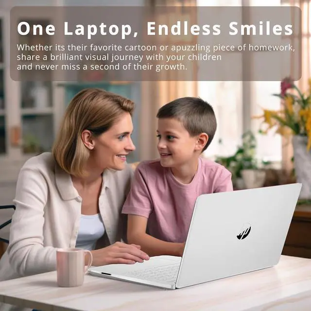 Alt view image 5 of 7 - HP 14" FHD IPS-Type Lightweight Laptop, AMD Ryzen 3-3250U, 16GB RAM, 512GB PCIe SSD, AMD Radeon Graphics, True Vision HD Camera, Wi-Fi 5, Bluetooth, Win 11, Silver, 32GB USB Card