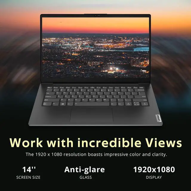 Alt view image 4 of 7 - Lenovo V14 G4 14" FHD Laoptop, Intel Core i7-13620H, 40GB DDR4, 2TB Storage (1TB SSD+1TB Docking Station Set), Intel UHD Graphics, 720p HD Camera, Win 11 Pro, Black