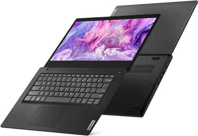 Alt view image 5 of 5 - Lenovo Ideapad 3 14" HD Laptop, Intel Pentium Gold 6405U Processor, 8GB RAM, 128GB PCIe SSD, Intel UHD Graphics, Speakers, Webcam, WiFi, Bluetooth, Win 10 S, Black, 32GB Hotface USB Card