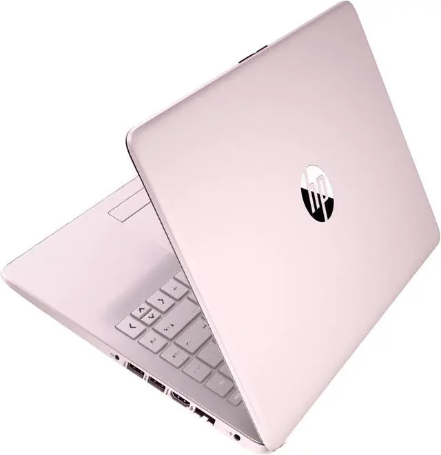 Main image of HP Premium Stream 14" HD BrightView Laptop, Intel Celeron N4120, 16GB RAM, 64GB eMMC Storage, UHD Graphics, HD Webcam, 1 Year Office 365, Bluetooth, WiFi, HDMI, Windows 11 S, Pink