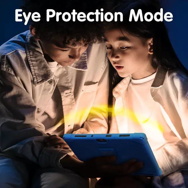 Alt view image 6 of 7 - YYSWIE Tablet for Kids 10 inch with Case & Stylus Pen, 3GB RAM+32GB ROM Android 13 Kids Learning Tablet, KIDOZ Pre-Installed Toddlers Tablet, 5000mAh Childrens Tablets with GMS, WiFi, BT