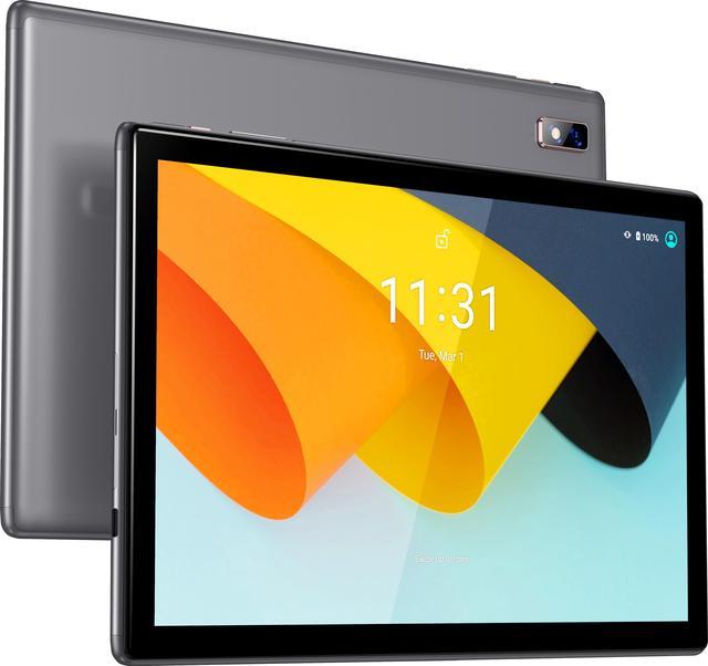 BYYBUO SmartPad A10_L Tablet 10.1 inch Android 13 Tablets, 4GB RAM 64GB ROM  Quad-Core Processor 5000mAh Battery, 1280x800 IPS HD Touchscreen 5MP+8MP  Camera, Bluetooth,WiFi (Grey) - Newegg.com