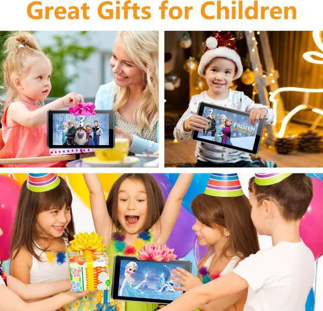 Alt view image 4 of 6 - Tibuta Kids Tablet,7" Android Tablet for Kids,2GB RAM 32GB ROM,1920 * 1200 IPS HD Display, 0.3MP Front 2 MP Rear Camera,Wi-Fi,Bluetooth Kids Tablets,Ideal Kids Gift for Christmas and New Year
