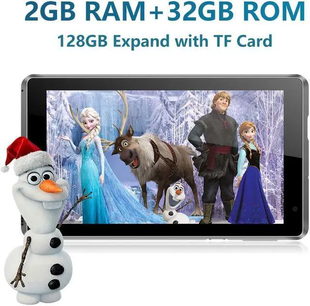 Alt view image 5 of 6 - Tibuta Kids Tablet,7" Android Tablet for Kids,2GB RAM 32GB ROM,1920 * 1200 IPS HD Display, 0.3MP Front 2 MP Rear Camera,Wi-Fi,Bluetooth Kids Tablets,Ideal Kids Gift for Christmas and New Year