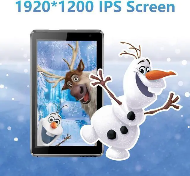 Alt view image 6 of 6 - Tibuta Kids Tablet,7" Android Tablet for Kids,2GB RAM 32GB ROM,1920 * 1200 IPS HD Display, 0.3MP Front 2 MP Rear Camera,Wi-Fi,Bluetooth Kids Tablets,Ideal Kids Gift for Christmas and New Year