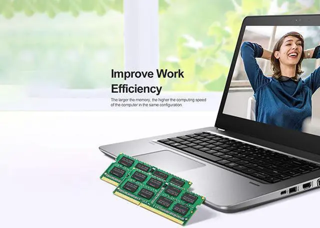 Alt view image 2 of 7 - Rasalas 8GB(2X4GB) DDR3 PC3L-12800S DDR3 1600MHz SODIMM RAM 2Rx8 1.35V CL11 Notebook RAM Memory Modules for Intel AMD and Mac Computer