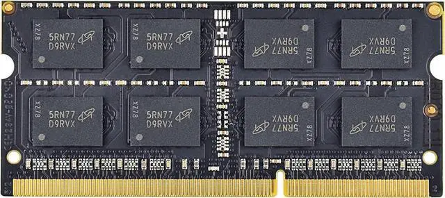 Alt view image 6 of 6 - Rasalas 16GB 2x 8GB DDR3-1600 1600MHz PC3L-12800S 12800 Non-ECC Unbuffered 1.35V CL11 2Rx8 Dual Rank SODIMM Laptop Memory RAM Memory