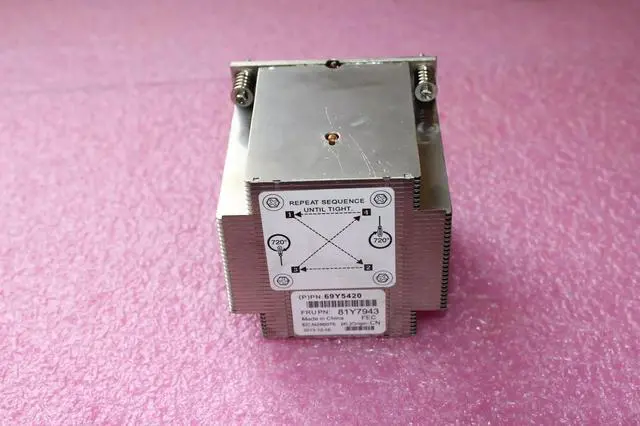 Alt view image 2 of 3 - IBM CPU Cooling Heatsink For IBM System X3100 M4 69Y5420 81Y7943