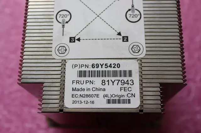 Alt view image 3 of 3 - IBM CPU Cooling Heatsink For IBM System X3100 M4 69Y5420 81Y7943